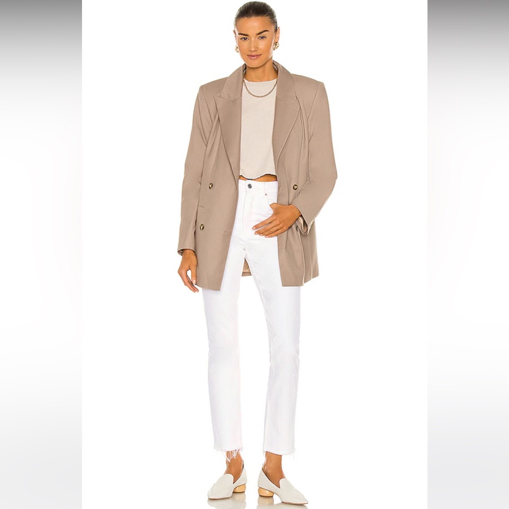 Karolina High Rise Straight Crop in Brentwood
GRLFRND